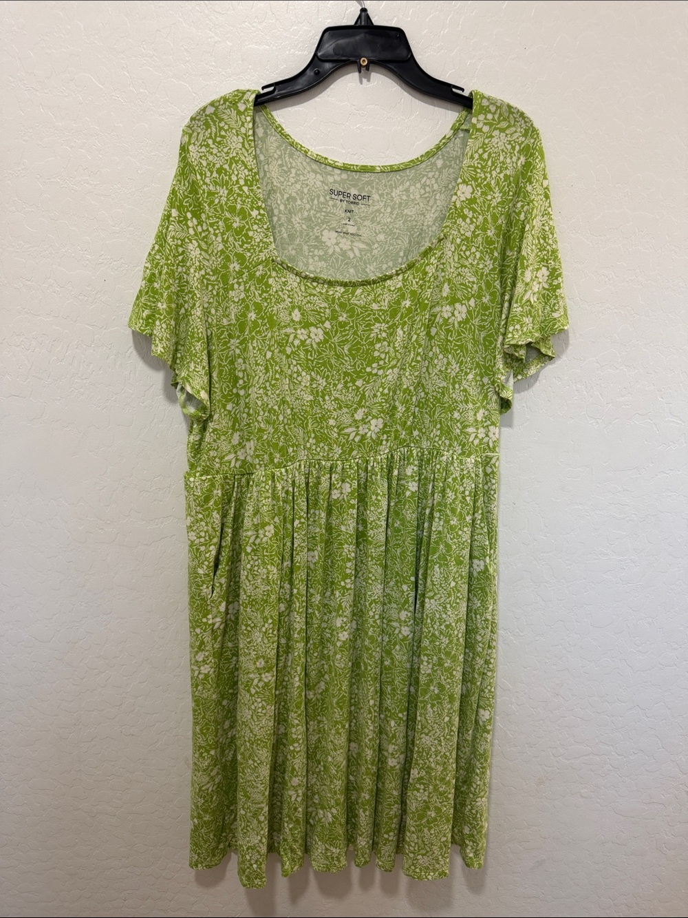 torrid Green Floral Midi Dress